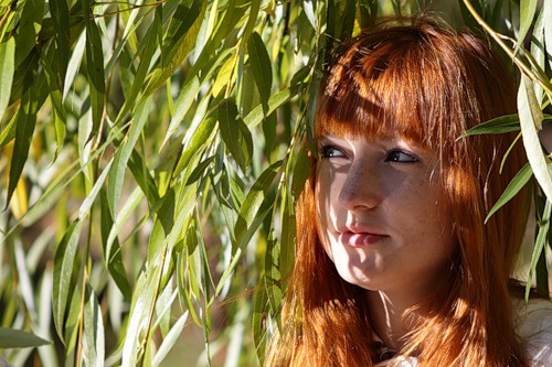 Очередная рыжая)))))