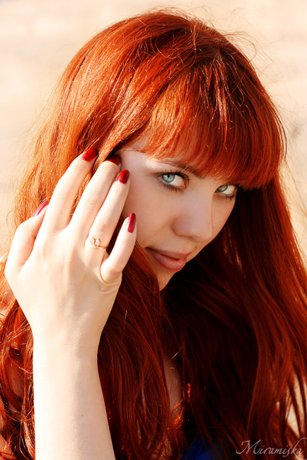 Очередная рыжая)))))
