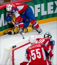 Сборная Норвегии проповедует жёсткий хоккей. Очень жёсткий...