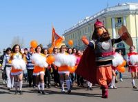 Первомай. Оранжевая колонна Первомай. Оранжевая колонна