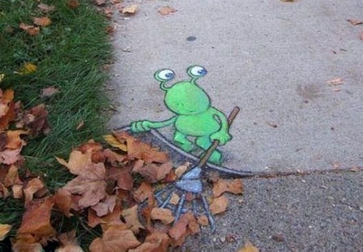 Как бы дворник .. ))))