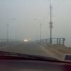 Смог на дорогах Братска