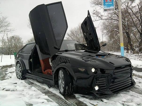 ваз 2108 переделаный!