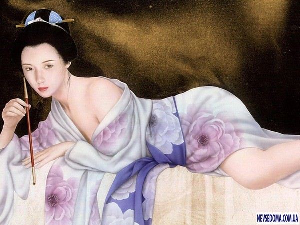 женщина Японии