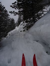 подъем от Горелой до Лунной