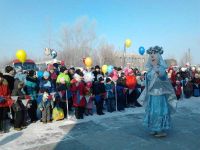 В Ангарском районе простились с зимой