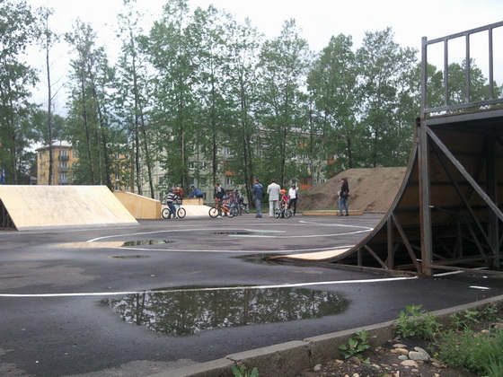 Открытие скейтпарка