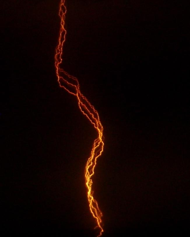 Молния на Байкале